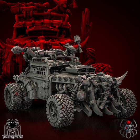 Ork Hottruck Resin Miniature Figure alternate view 2