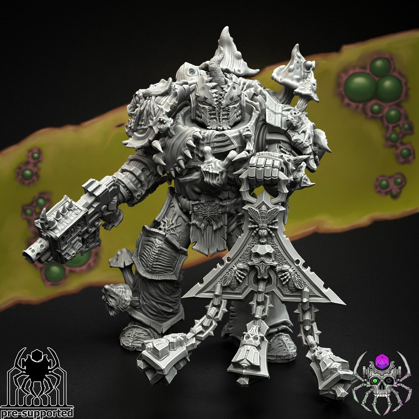 Plague Bringer Battle Squad Resin Miniatures Set alternate view 5