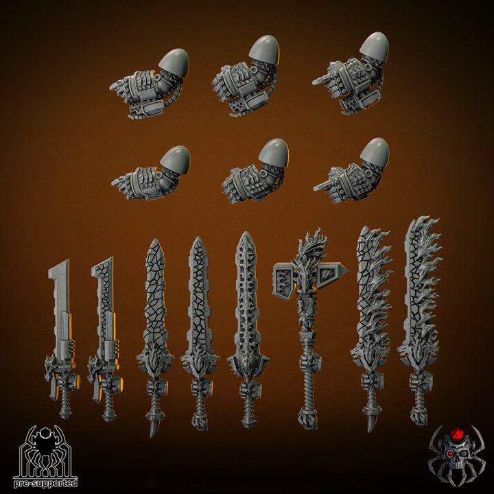 Flame Lizards Weapons Kit Resin Upgrade Parts product image