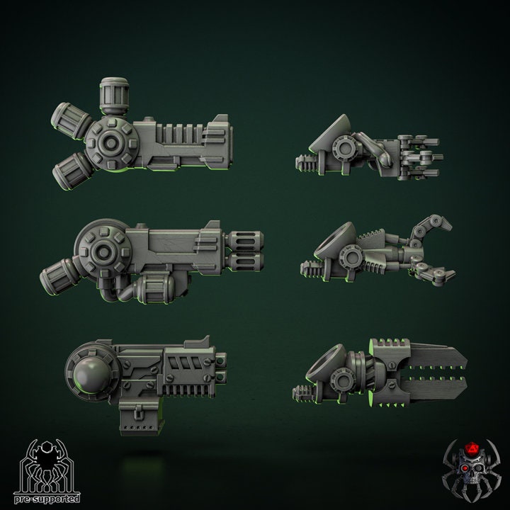 Biomechanoid Squad Resin Vehicle Miniatures alternate view 4