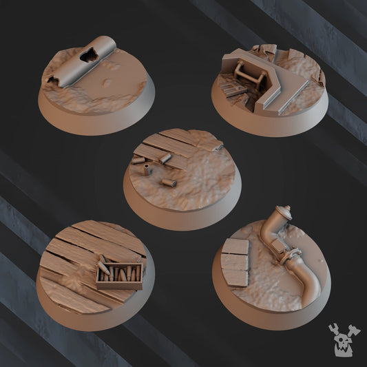 Green Hell Division - Base Set Resin Terrain Set alternate view 2