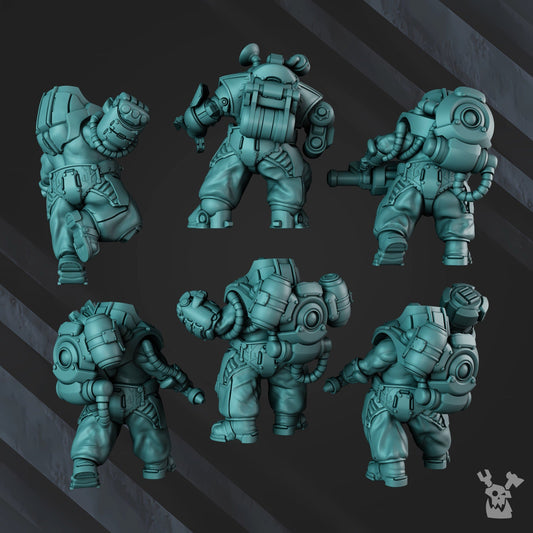 Mithril Clan Sentinels Resin Miniature Figure alternate view 2