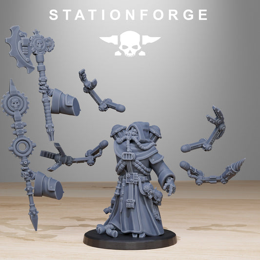 Scavenger SynthPriest Resin Miniature Figure alternate view 2