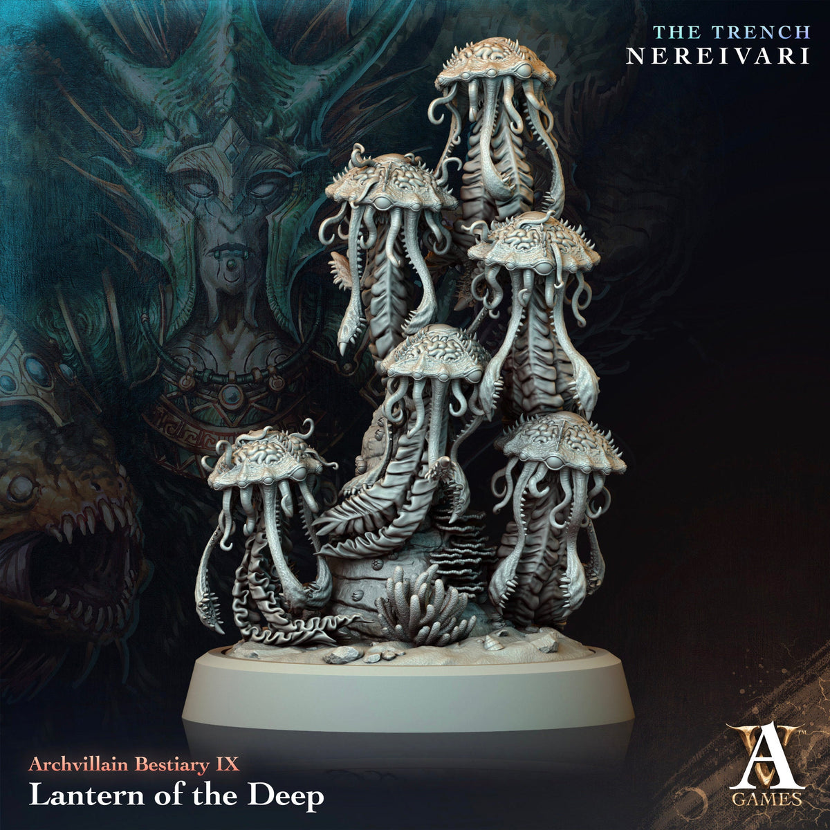 Lantern of the Deep Resin Miniature Figure product image