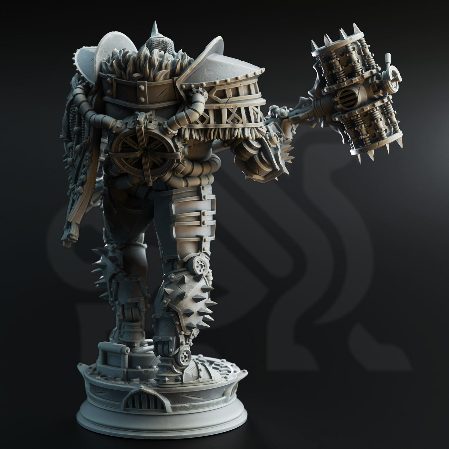 Warforged Colossus Resin Boss Miniature alternate view 2