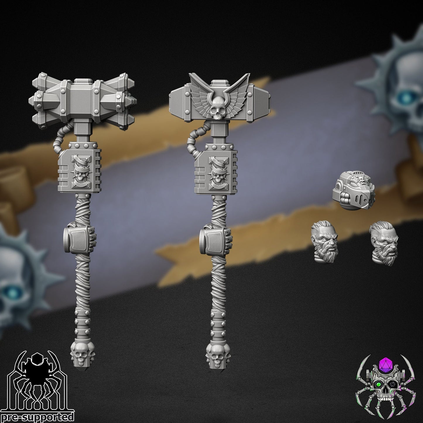 Demon Hunter Grand Master Resin Boss Miniature alternate view 3