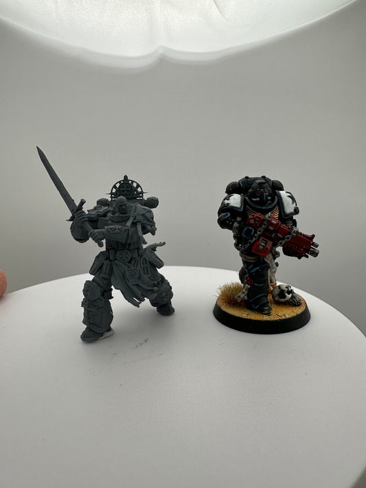 High Templar Resin Miniature Figure alternate view 2
