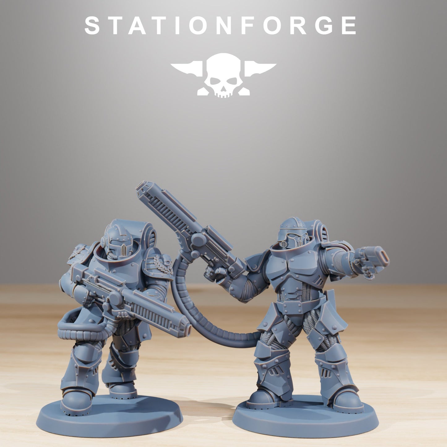 Socratis Exterminators Resin Miniature Figure alternate view 5