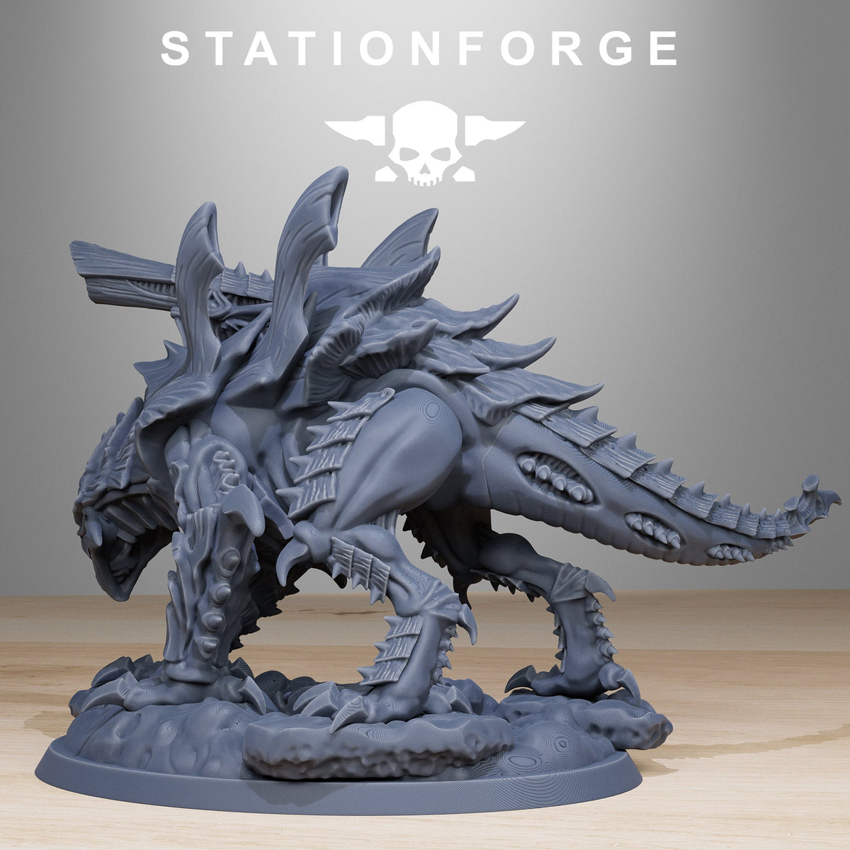 Xenarid Predator Resin Miniature Figure alternate view 4