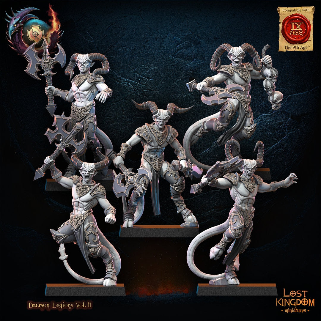 Fiend Battle Troupe Resin Boss Miniature alternate view 2