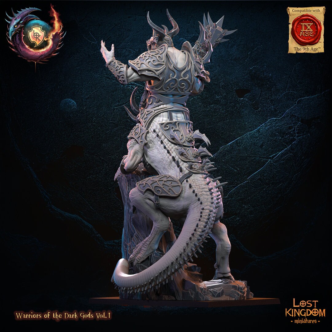 Ancient Feldrak Resin Boss Miniature alternate view 4