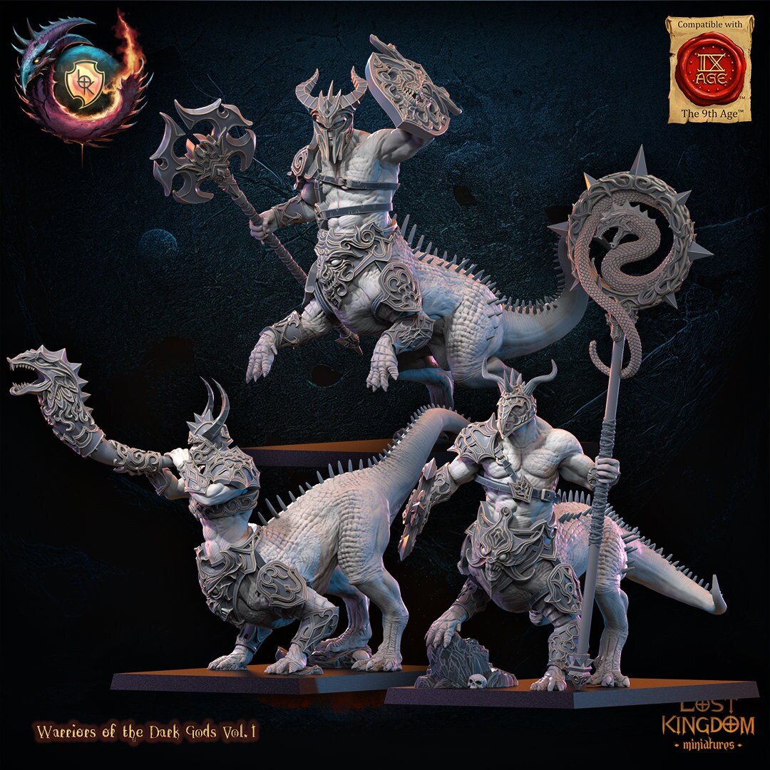 Feldrak Command Group Resin Boss Miniature alternate view 3