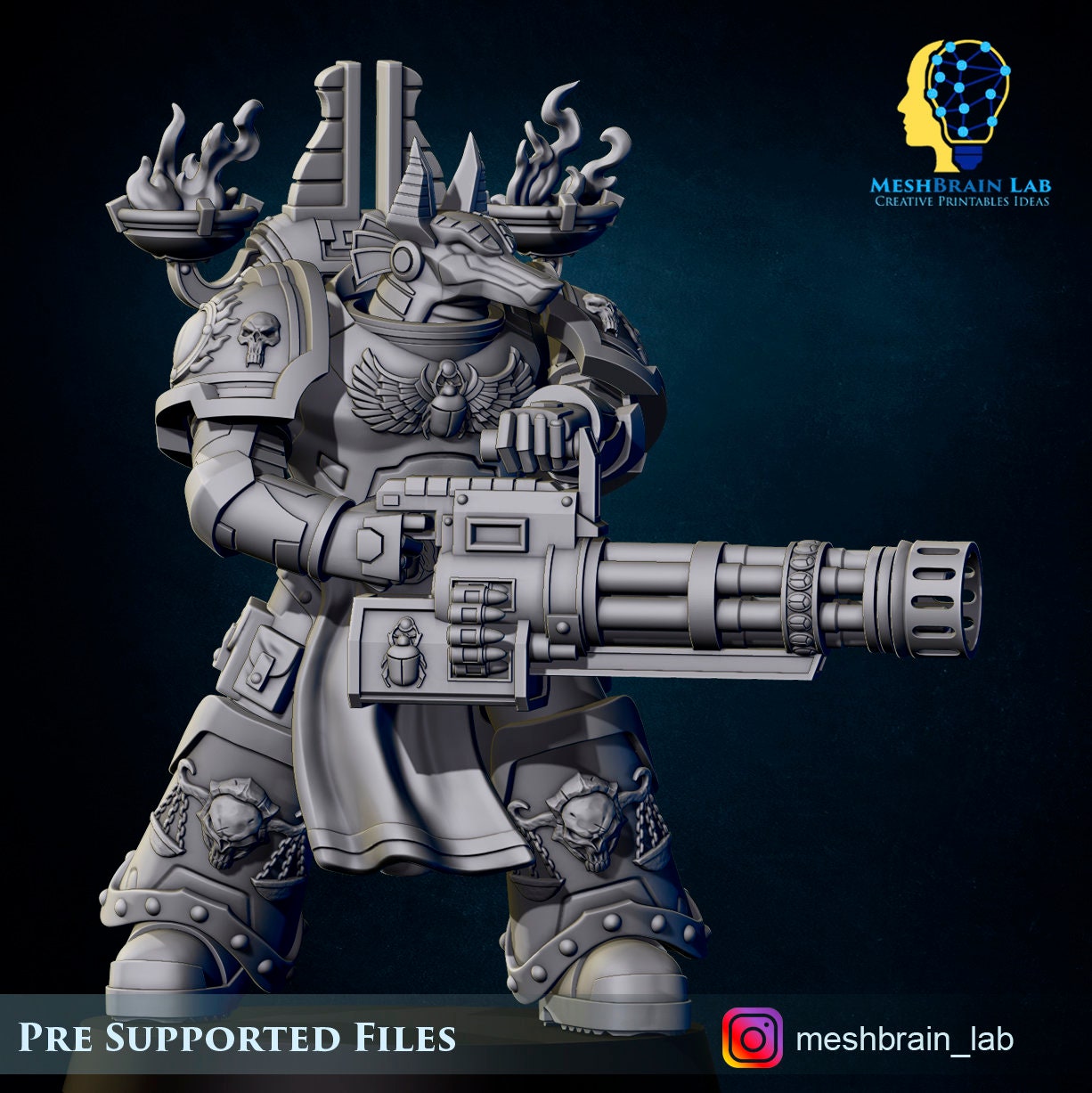 Reapers of the Thousand Souls Squad x5 Resin Miniatures Set alternate view 5