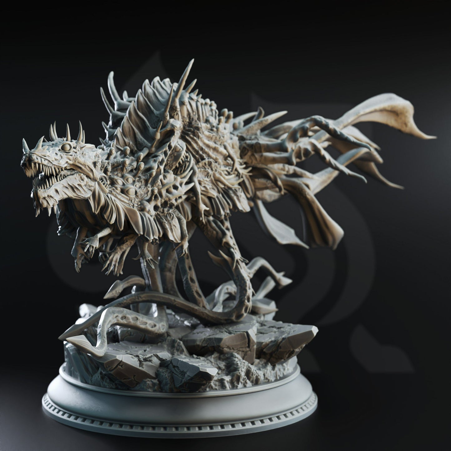 Eldritch Abomination Vessel Resin Boss Miniature alternate view 3