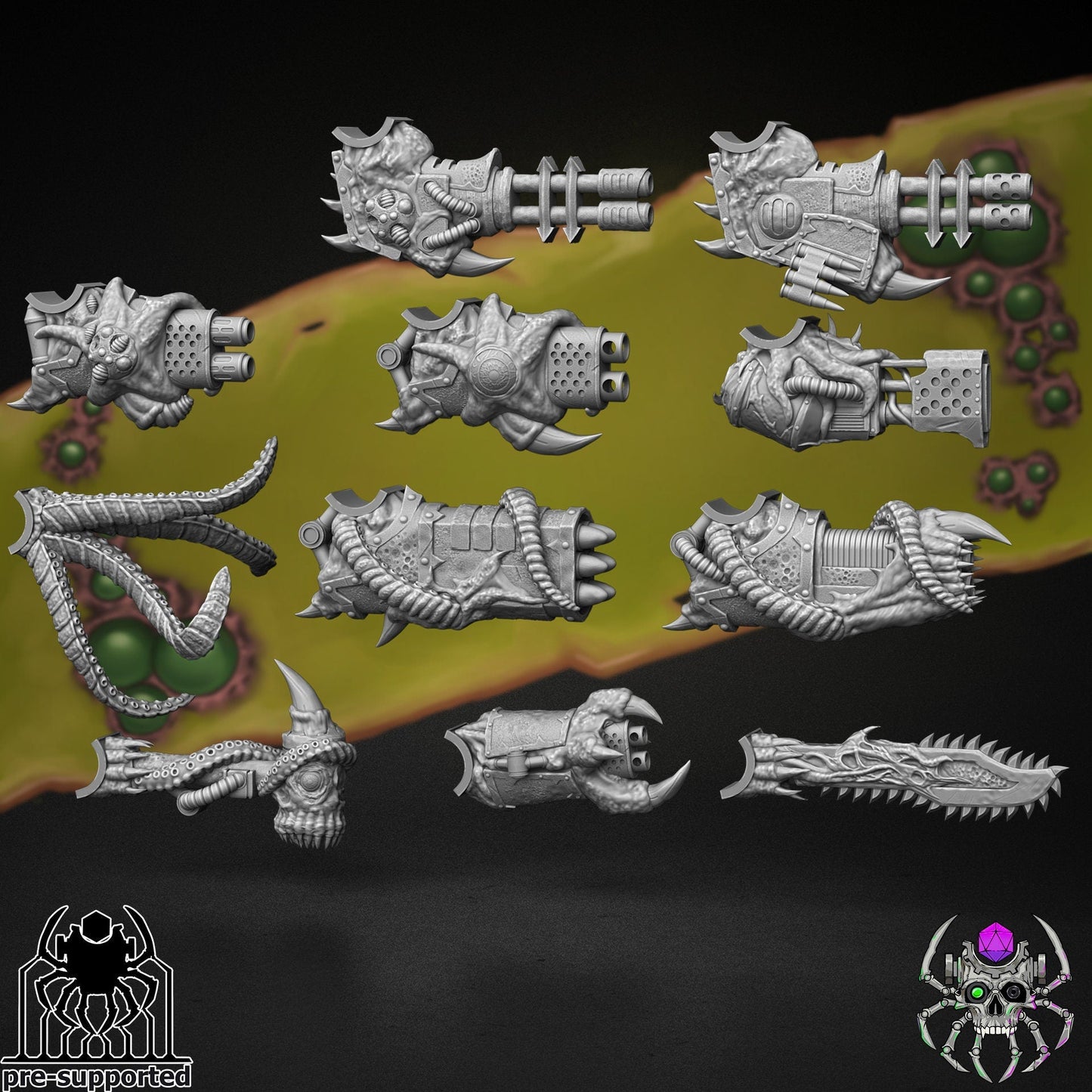 Beast of Decay Resin Boss Miniature alternate view 3