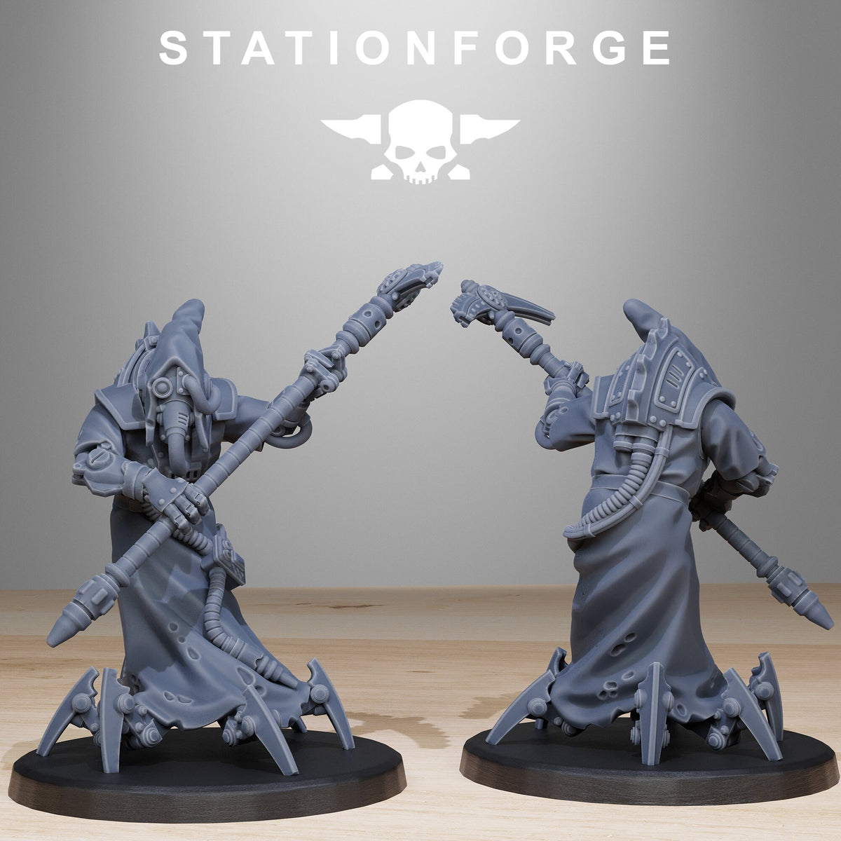 Scavenger Elders Resin Miniature Figure alternate view 5