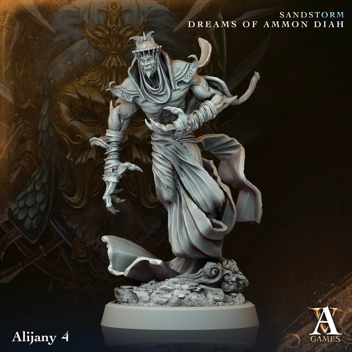 Alijany Resin Miniature Figure alternate view 4