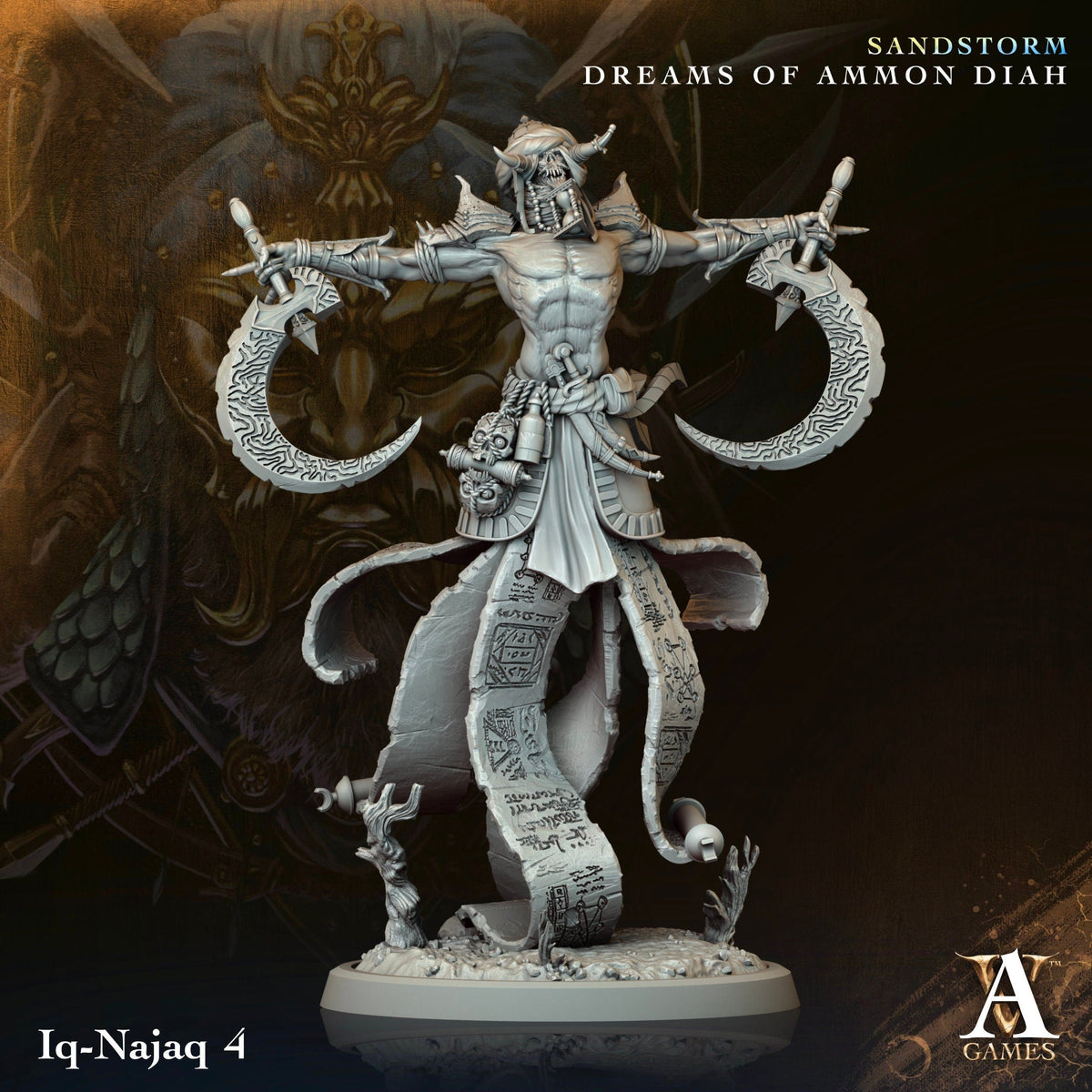 Iq-Najaq Resin Miniature Figure alternate view 4