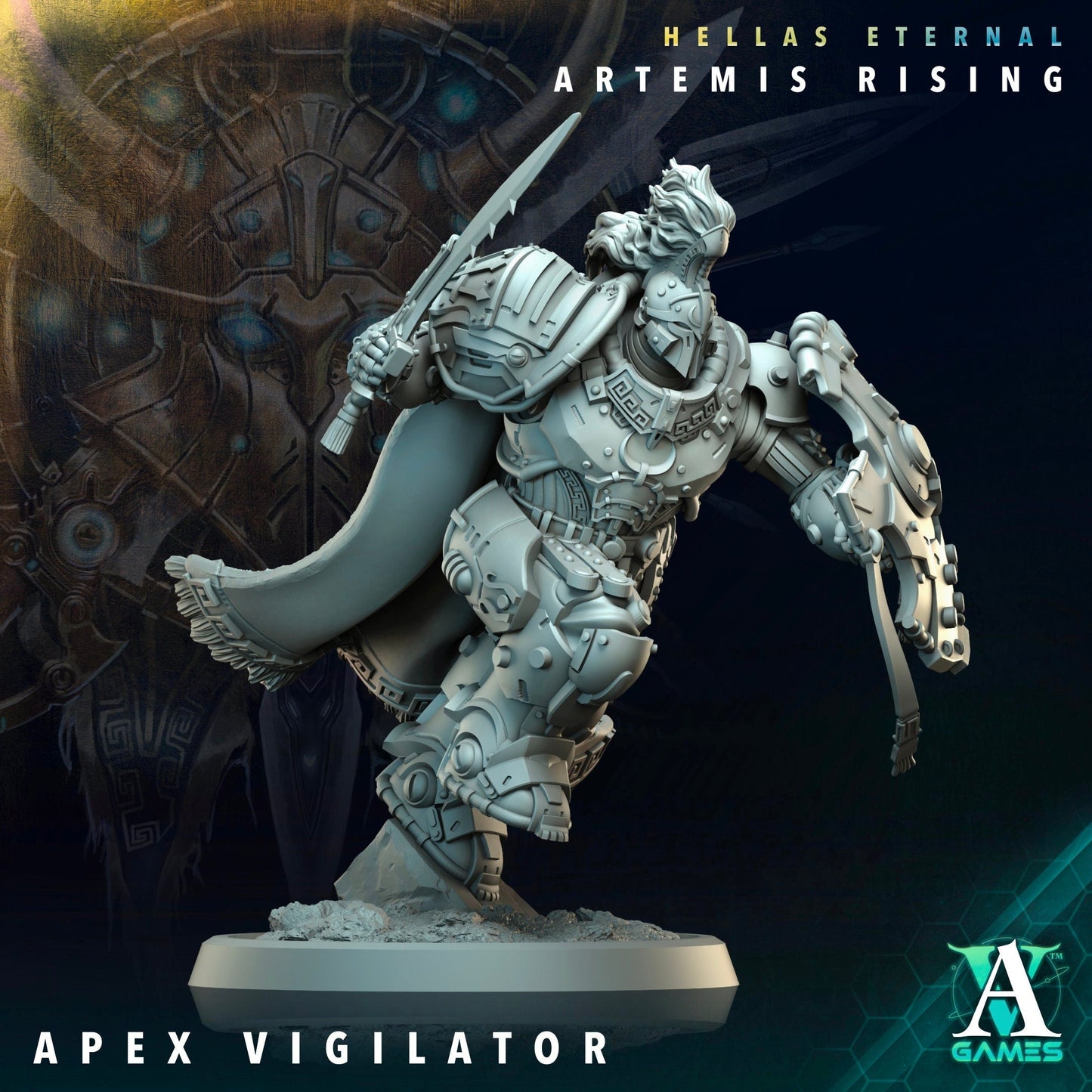 Apex Vigilator Resin Miniature Figure product image
