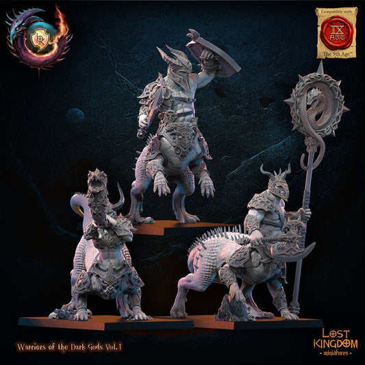 Feldrak Command Group Resin Boss Miniature alternate view 2
