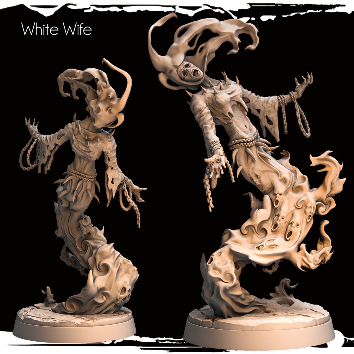 Wight Wife Resin Miniature Figure product image