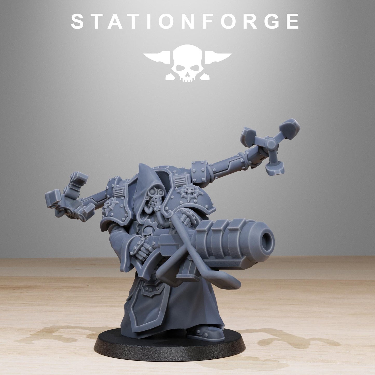 Scavenger Volatiles Infantry Resin Miniature Figure alternate view 5