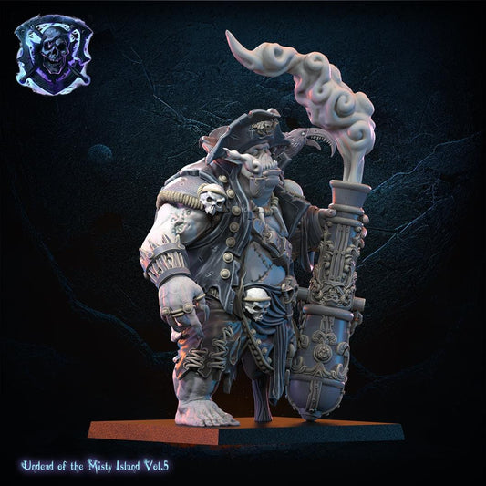 Captain Smoke Resin Boss Miniature alternate view 2