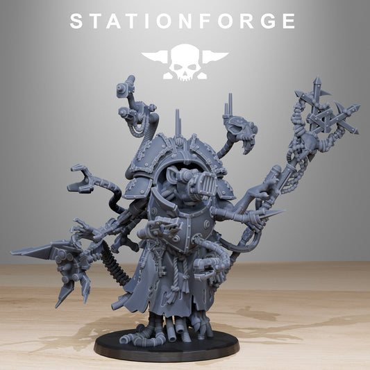 Raticus Priest Resin Miniature Figure alternate view 2