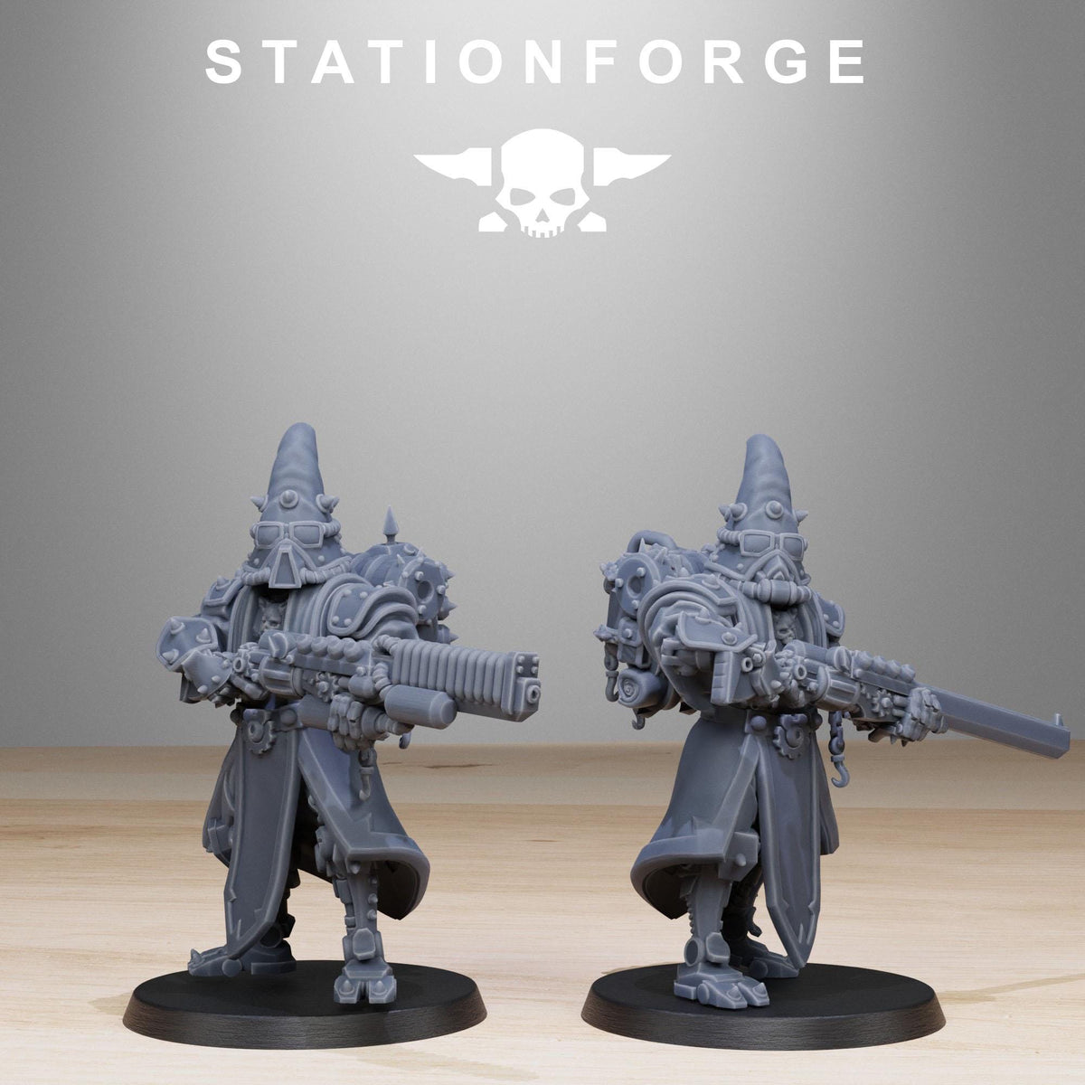 Scavenger Cultists Resin Miniature Figure alternate view 5