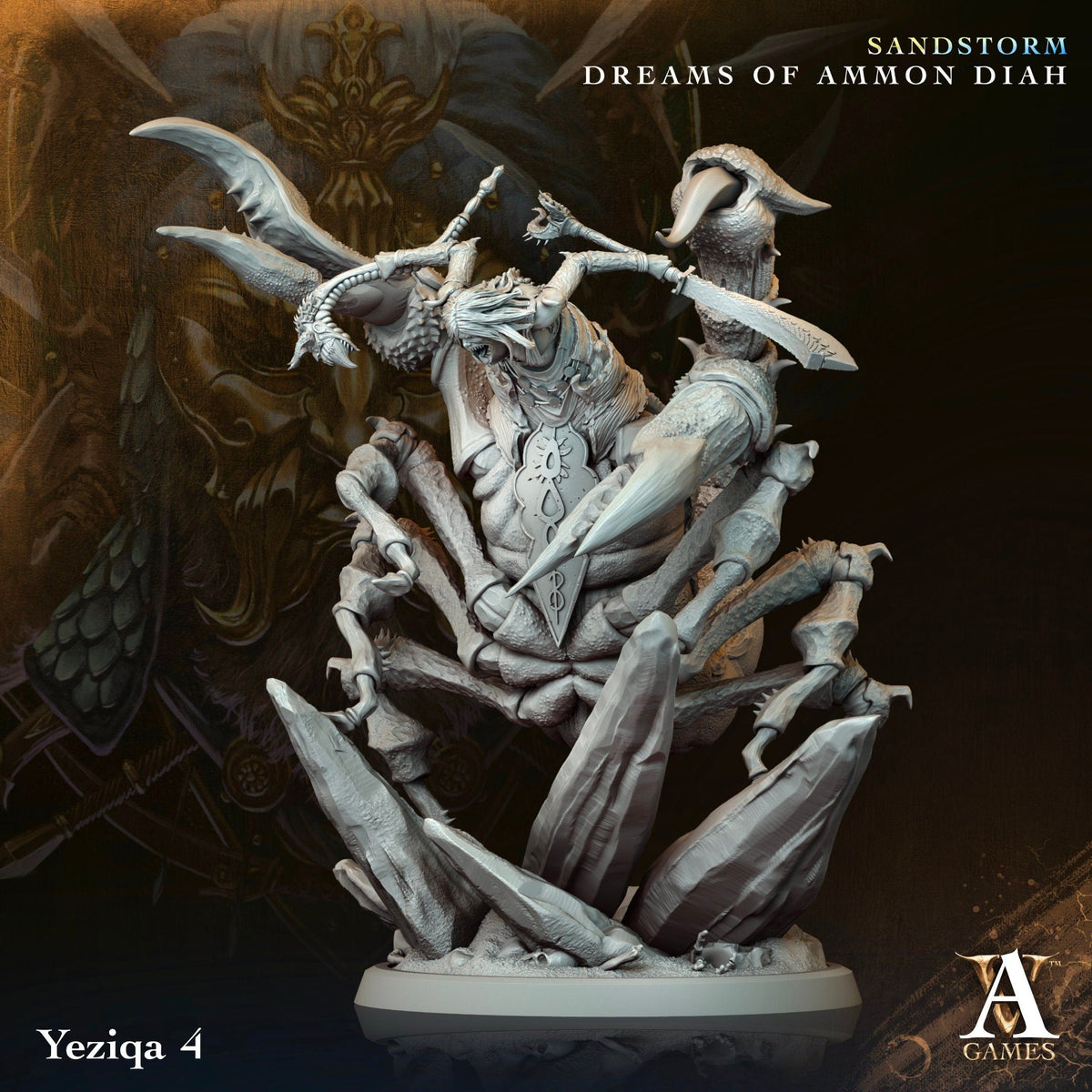 Yeziqa Resin Miniature Figure alternate view 4