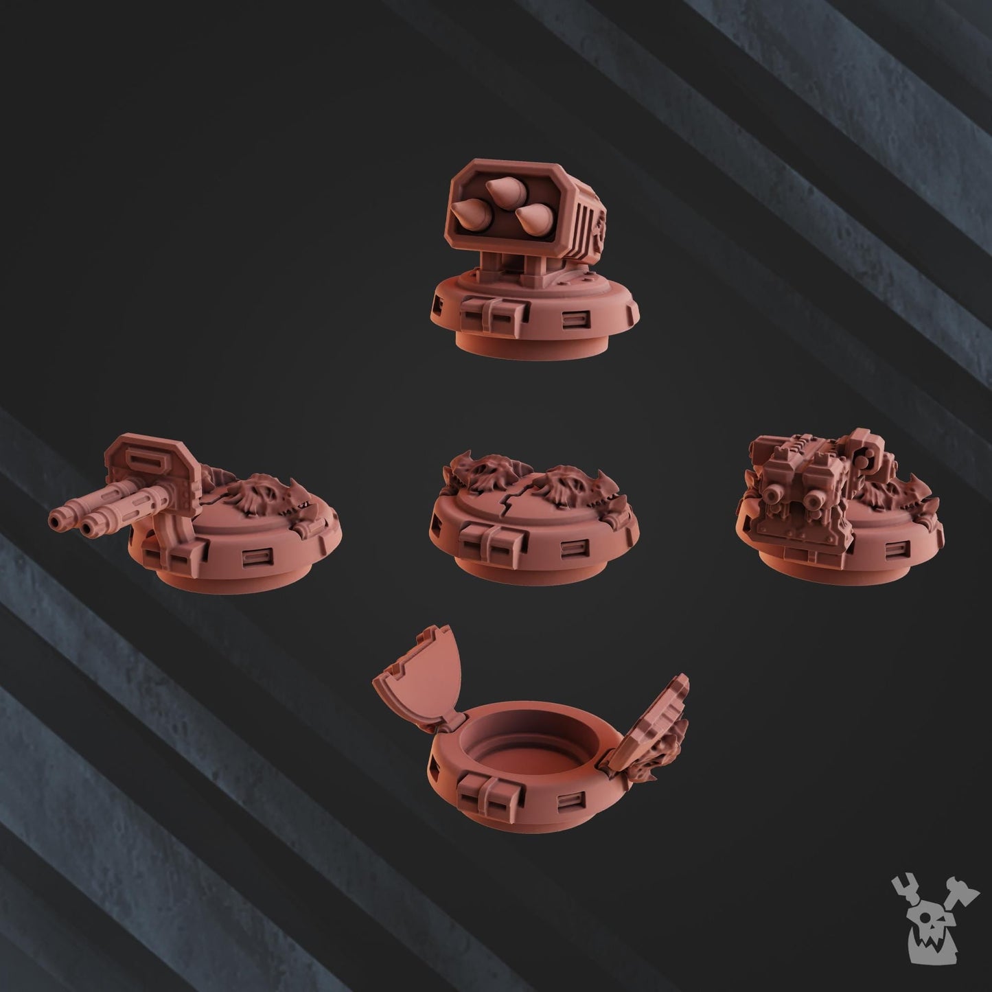Fire Lizard Storm Tank Resin Upgrade Parts alternate view 5