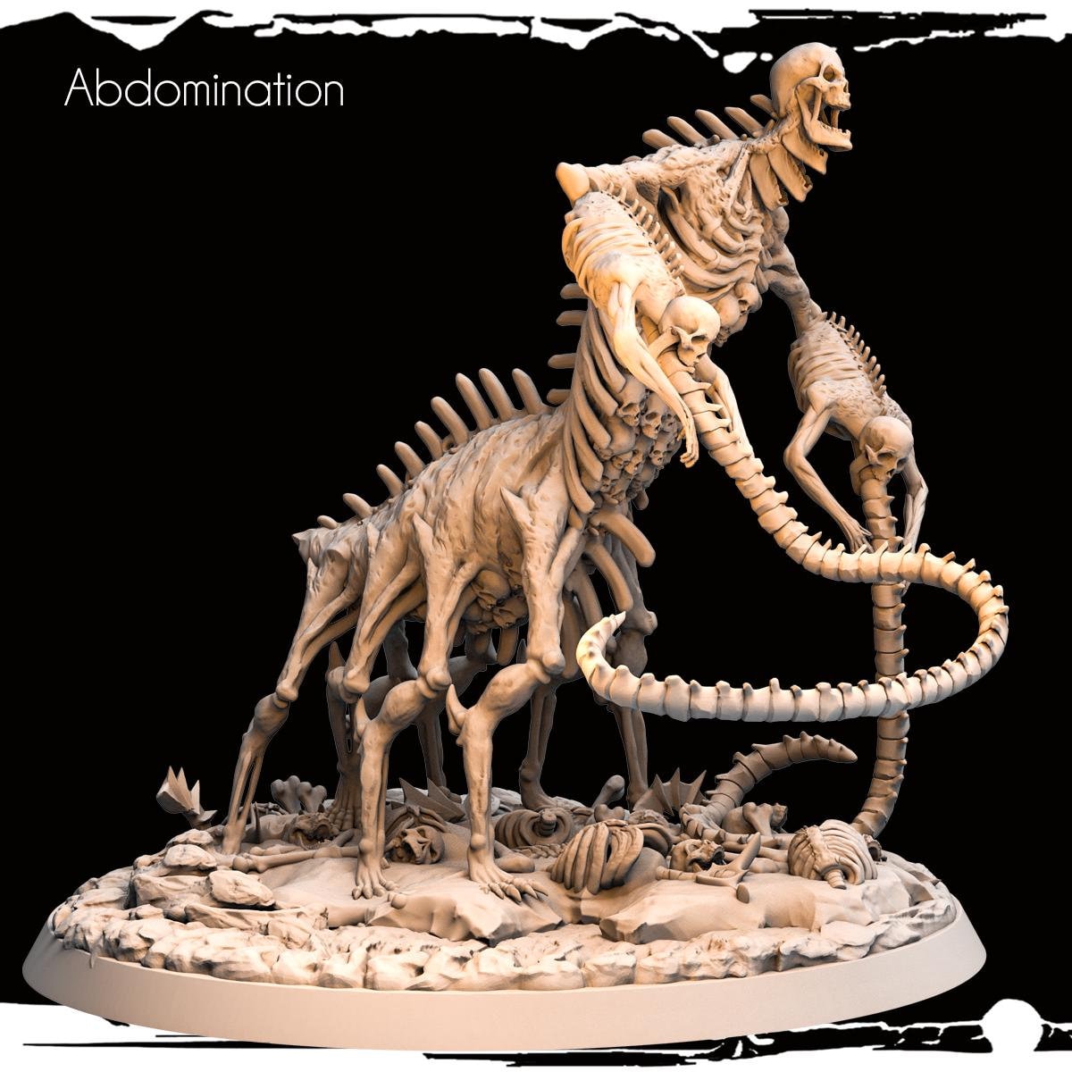 Skeletal Abomination Resin Boss Miniature product image