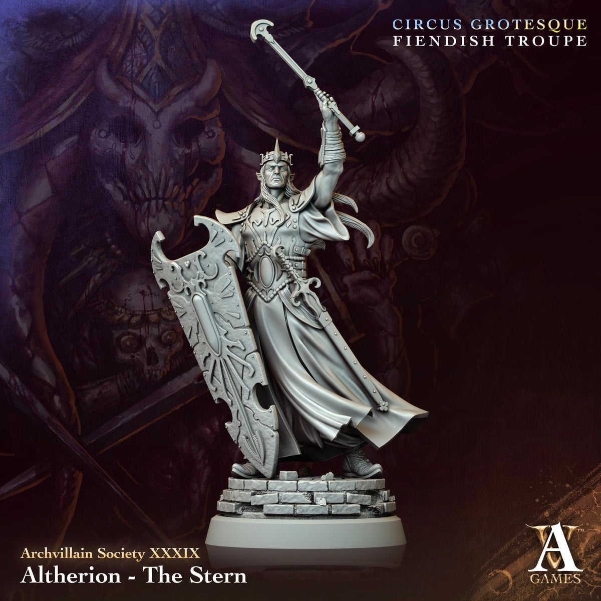 Altherion The Stern Resin Miniature Figure product image