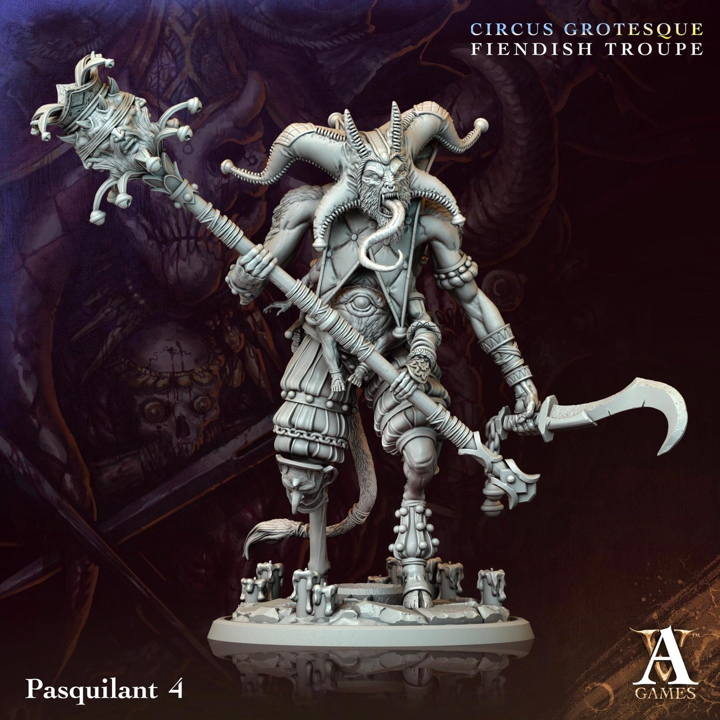 Pasquilant Resin Miniatures Set alternate view 4