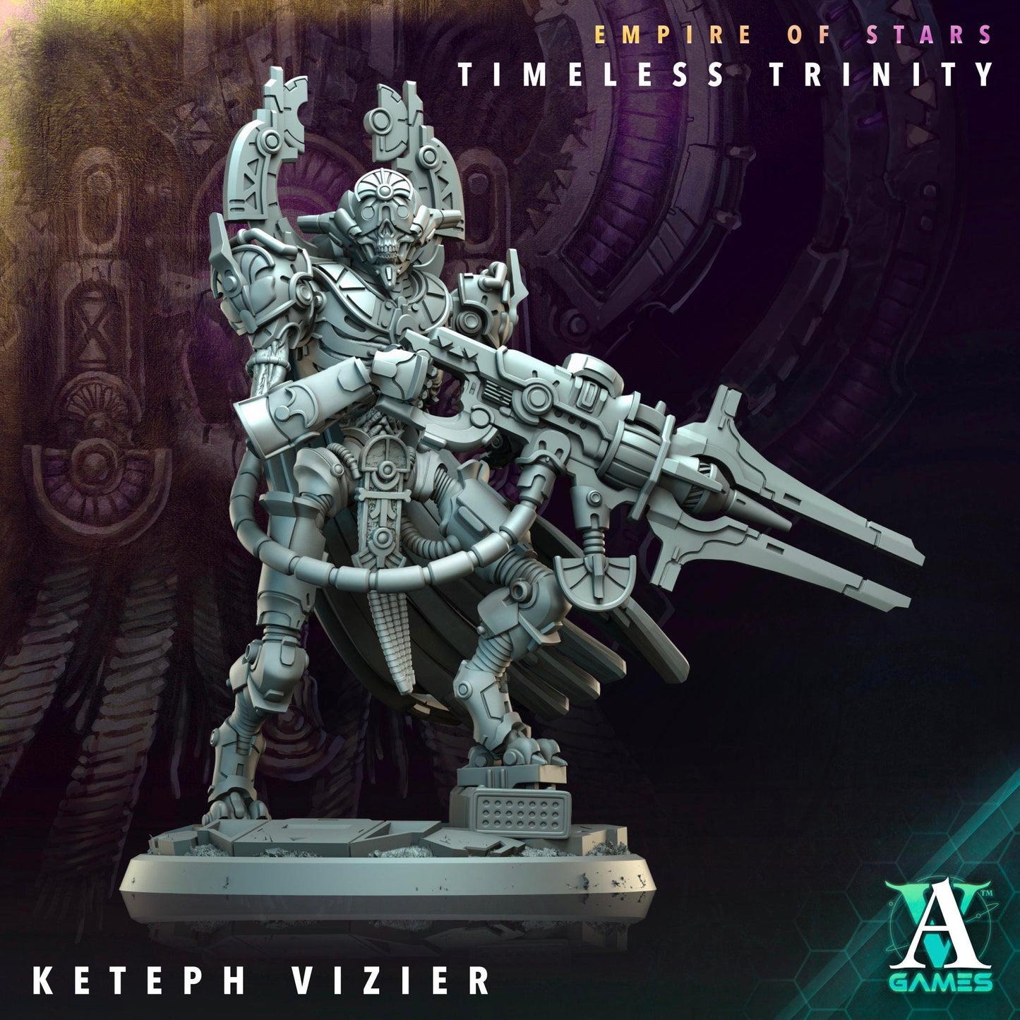Keteph Vizier Resin Miniature Figure product image