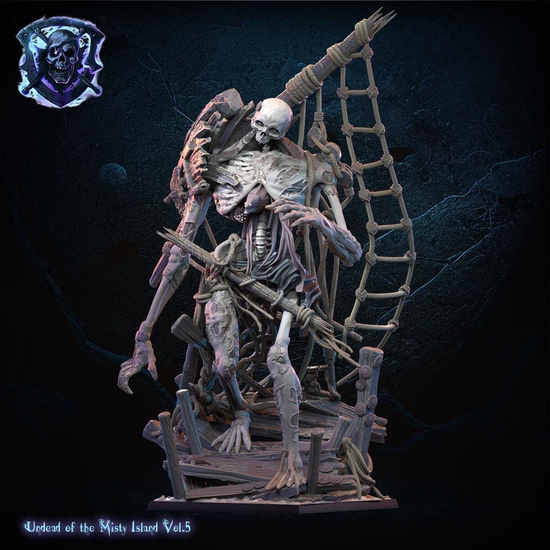 Sunken Giant Resin Boss Miniature alternate view 3