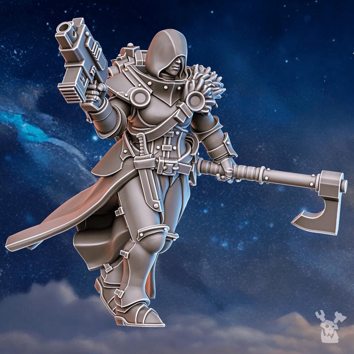 Stormpride Sister Resin Miniature Figure product image