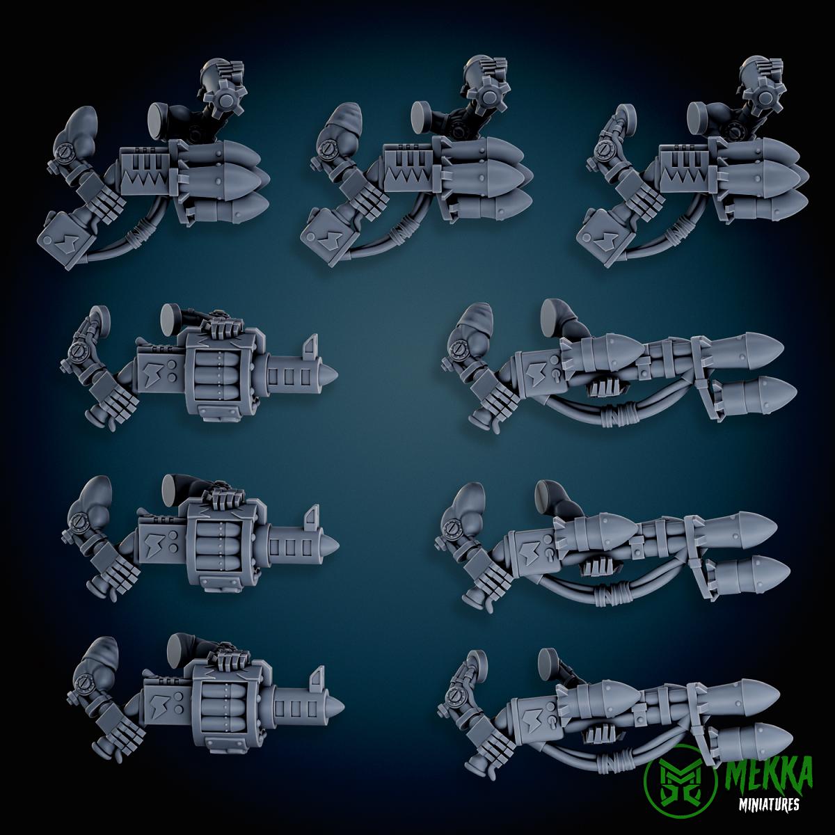 Cybork Rocket Launchas Resin Miniature Figure product image