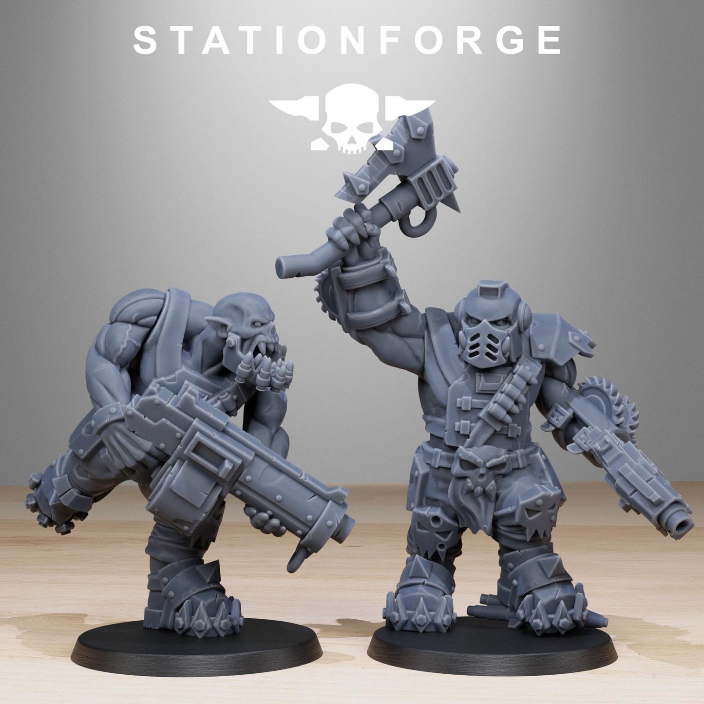 Orkaz Spec Ops Team Resin Miniatures Set alternate view 5