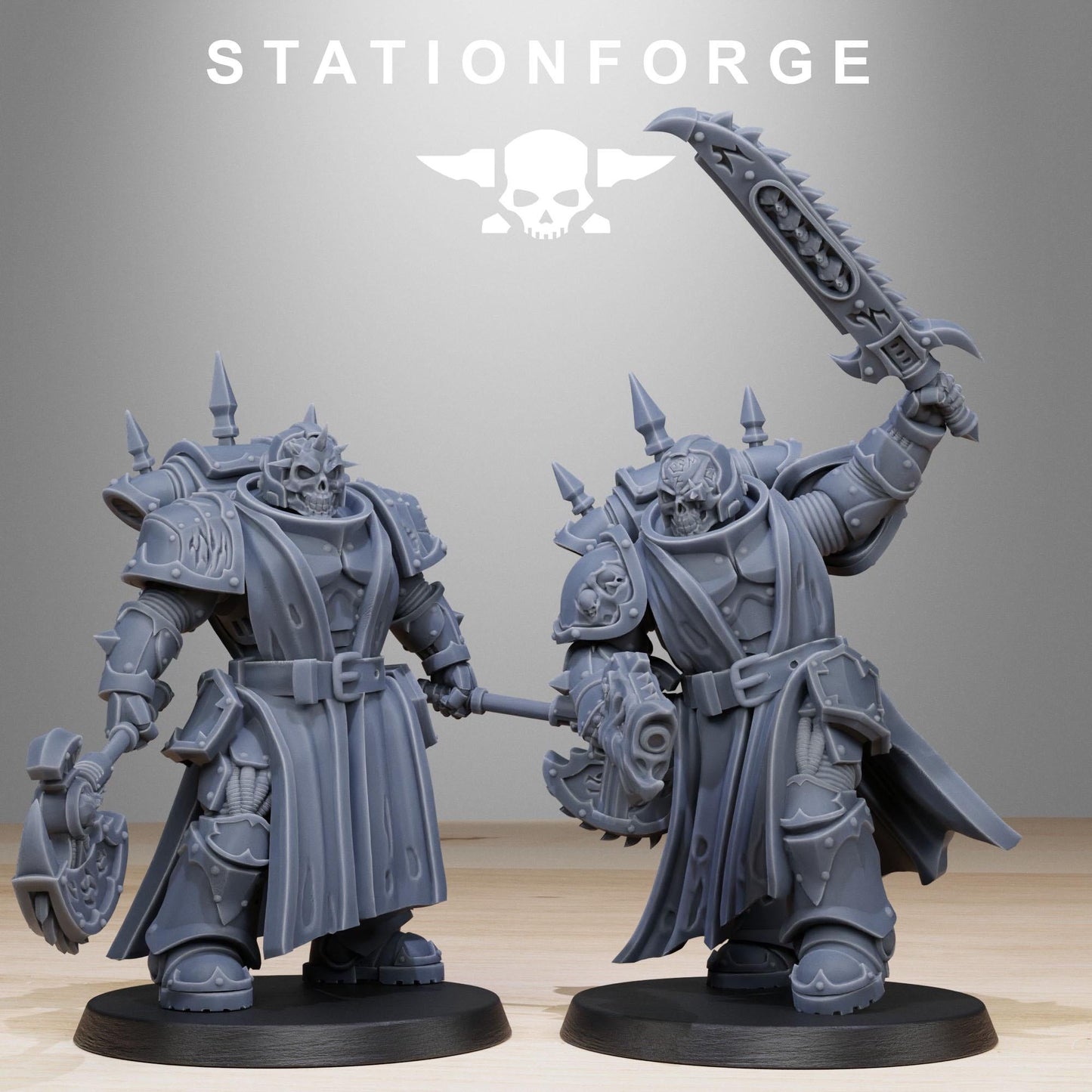 Corrupted Socratis Squad Resin Miniatures Set alternate view 5