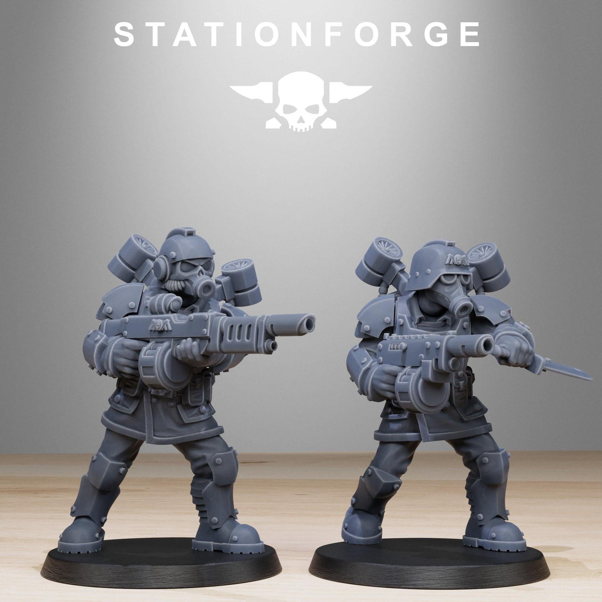 GrimGuard Aerotroops Resin Miniature Figure alternate view 5