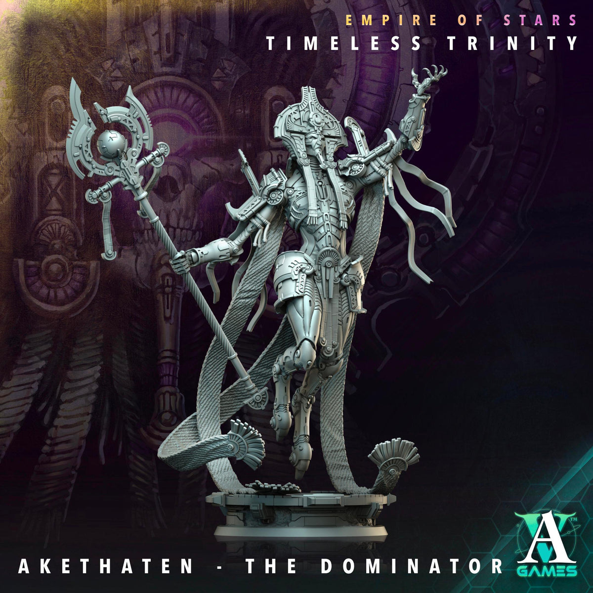 Akethaten The Dominator Resin Miniature Figure product image