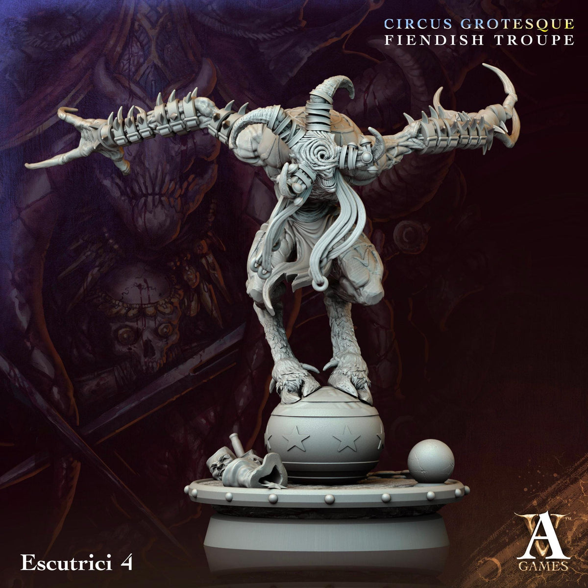 Escutrici Resin Miniatures Set alternate view 4