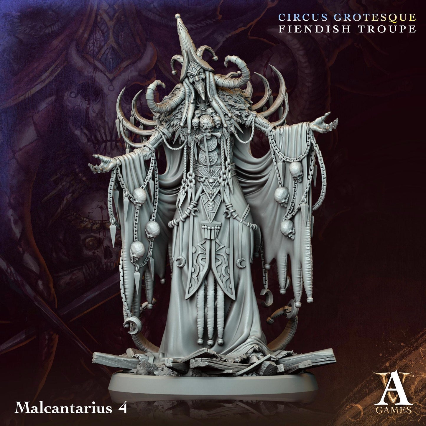 Malcantarius Resin Miniatures Set alternate view 4