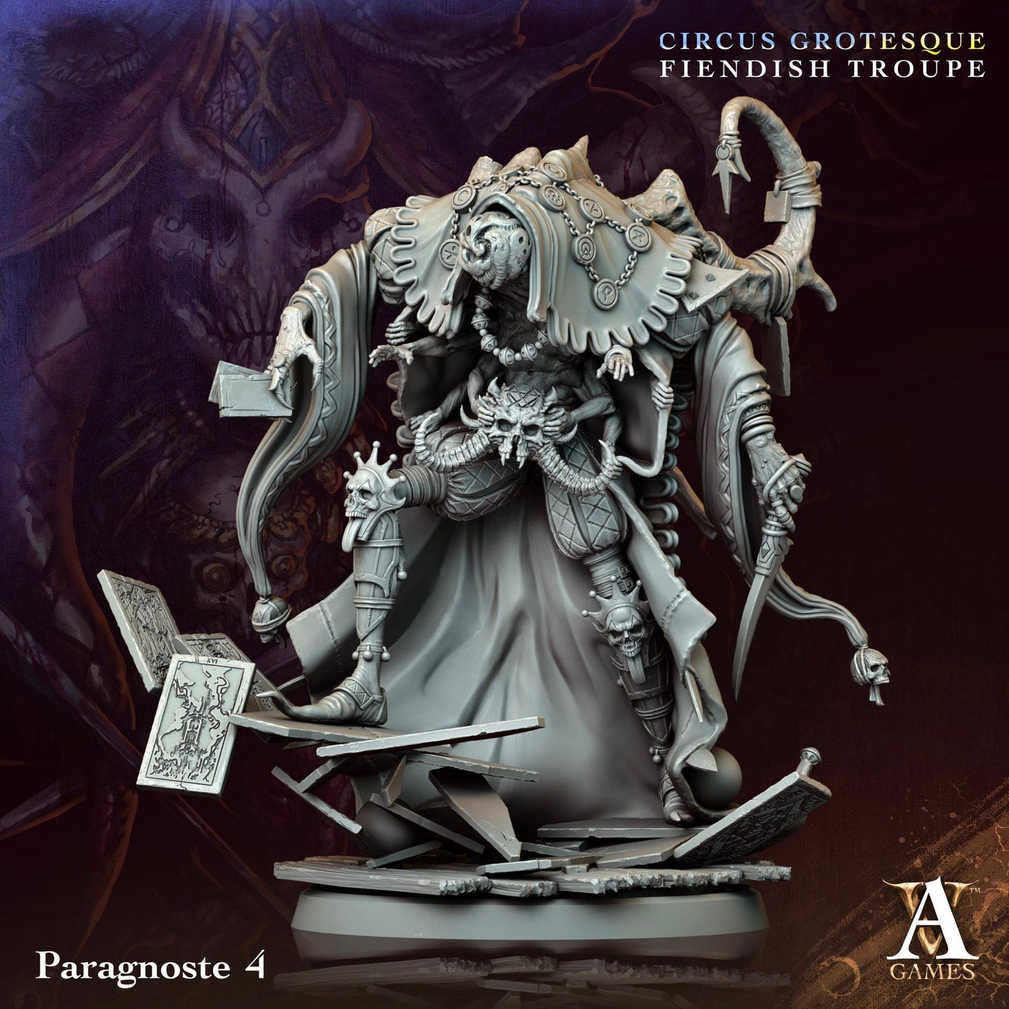 Paragnoste Resin Miniatures Set alternate view 4