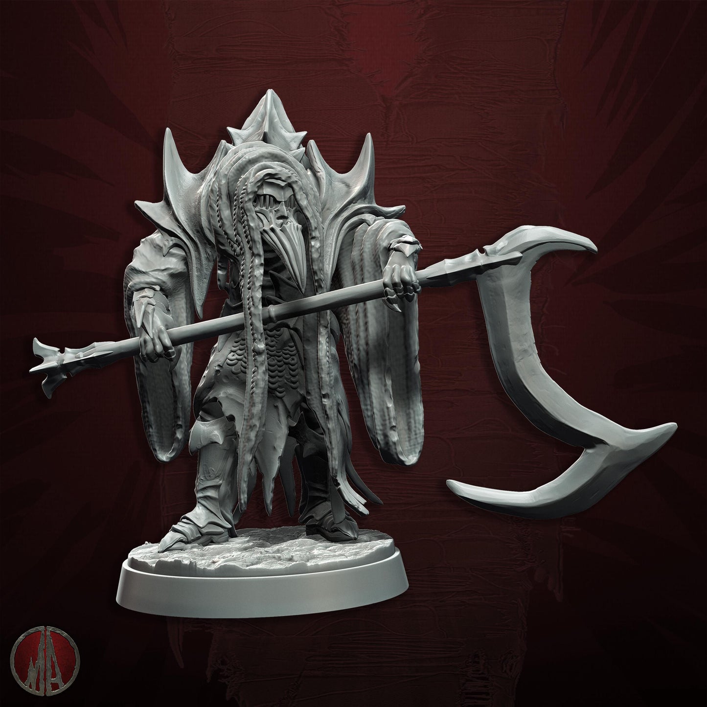 Orc Warlocks Resin Miniature Figure alternate view 5