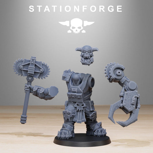 Orkaz Spec Ops Team Resin Miniatures Set alternate view 2