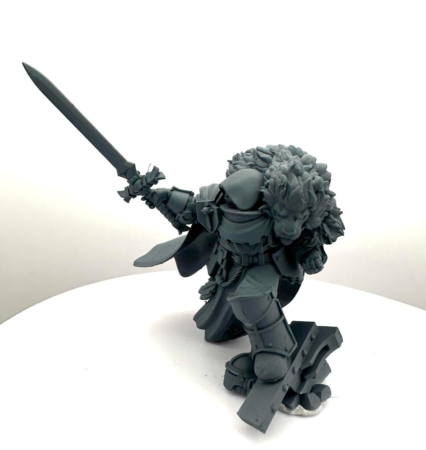 Richard the Lion Heart Resin Miniature Figure alternate view 4