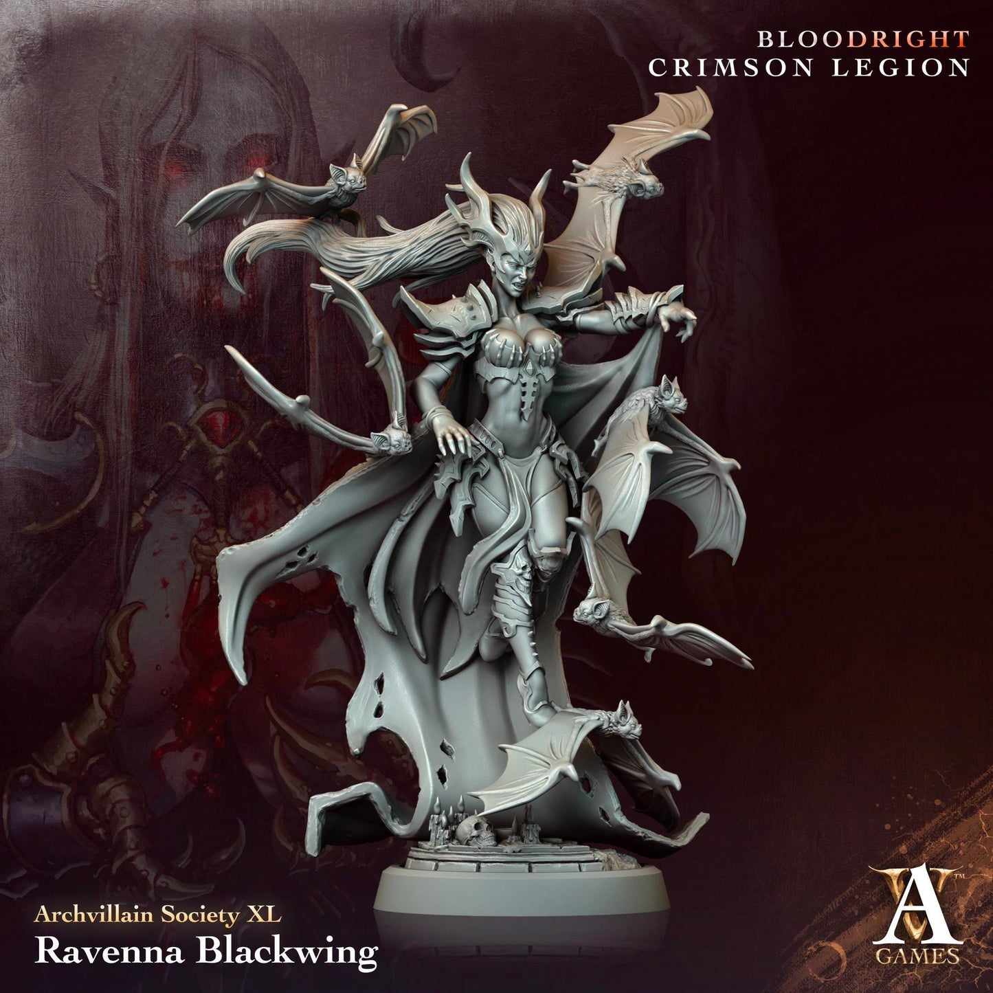 Ravenna Blackwing Resin Miniature Figure product image