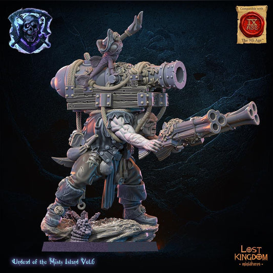 Wigor "The Bomber" Resin Boss Miniature alternate view 2